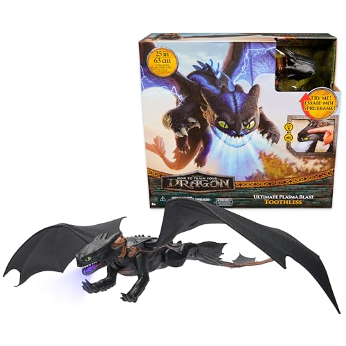 DreamWorks Dragons Ultimate Plasma Blast Toothless Interactive Dragon Toy