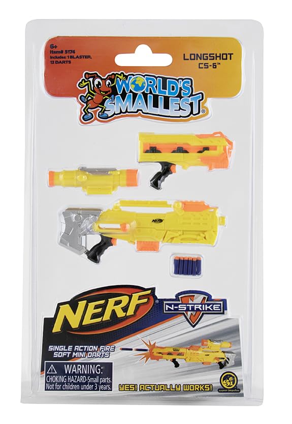 World's Smallest Nerf Elite 2.0 Blasters