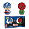 Marvel - Captain America and Red Skull 2-Pack Dorbz Funko Store Stickered 2018 San Diego Summer Convention Exclusive