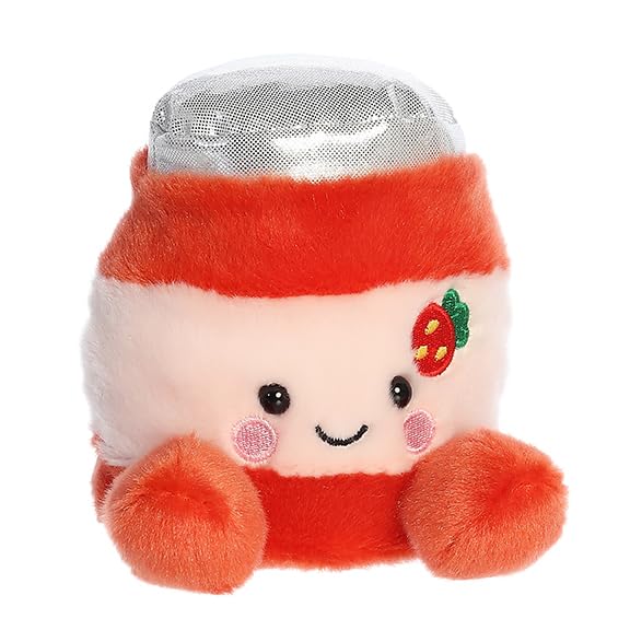 Aurora® Adorable Palm Pals™ JJ Strawberry Jelly™ Stuffed Animal - Fun Collectible Plush for Kids and Adult Collectors - Perfect for Decorating Rooms