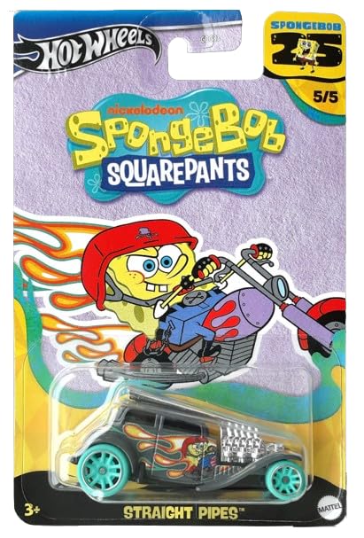 Hot Wheels Second Wind Spongebob Squarepants 25 Years 4/5