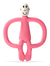 Matchstick Monkey Silicone Teether & Gel Applicator - Silicone Baby Teether, Easy-to-Grip, BPA-Free, Supports Self-Soothing & Early Brushing, 3