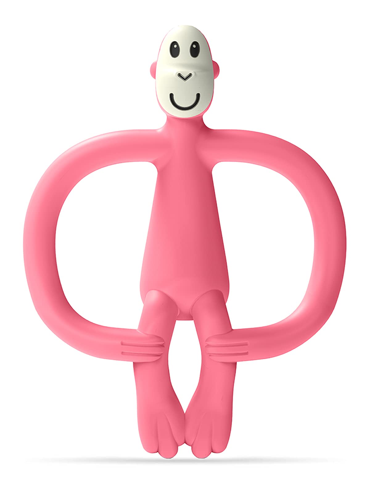 Matchstick Monkey Silicone Teether & Gel Applicator - Silicone Baby Teether, Easy-to-Grip, BPA-Free, Supports Self-Soothing & Early Brushing, 3