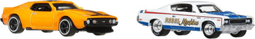 Hot Wheels Premium 2 Pack - '71 AMC Javelin/AMC Level Machine Vehicle Toy Minicar 3 Years Old and Multi JBL06