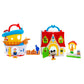 Disney Store Official Mickey Mouse & Donald Duck Playhouse Play Set - Interactive Playhouse Junior Donald Duck Toys - Poseable Figures