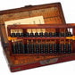 Vintage Chinese Wooden Bead Arithmetic Abacus W. Instruction