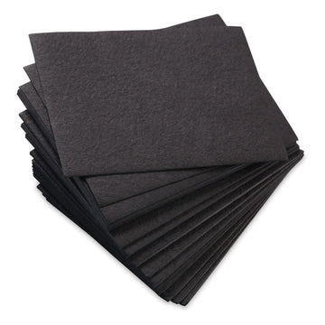 Shizen Black Watercolor Paper - 5" x 7", Cold Press/Rough, 50 Sheet Pkg