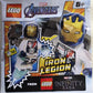 LEGO Superheroes: Iron Legion Minifigure with Shoulder Cannon