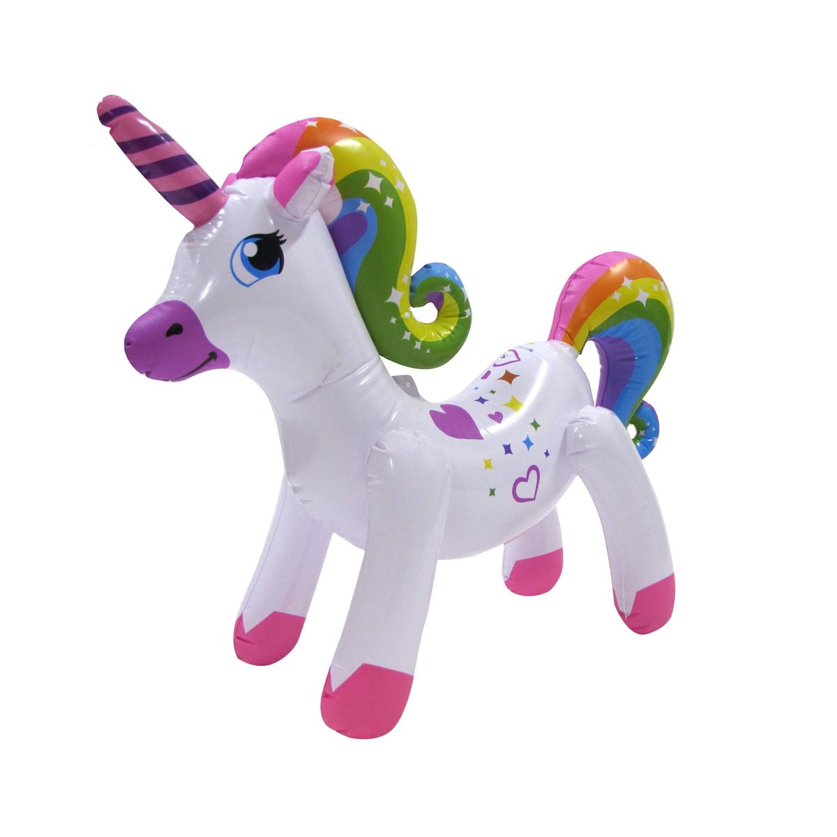 Rainbow Unicorn Inflatable Swimming Pool Water Float Kid Adult Blow Up Party Toy Pet Animal Floaties