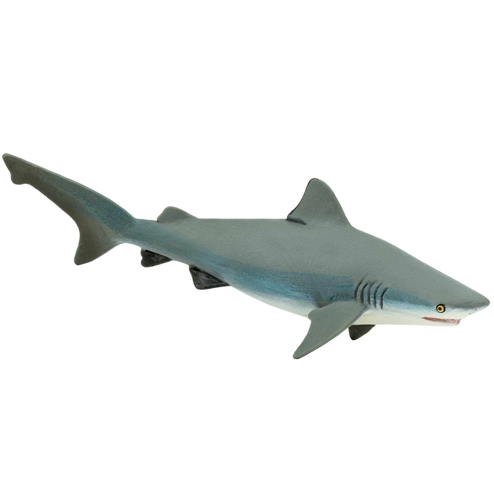 Safari Ltd. Bull Shark Figurine - Realistic 5.75" Hand-Painted Aquatic Figure - Educational Toy For Boys, Girls & Kids Ages 3+
