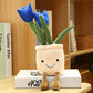 XIZHI 2Pack Tulip Plush Toy 13" Succulent Flower Pot Plush Pillow Toy