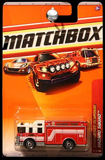 Matchbox 2010, Hazard Squad "Hazmat Team" 51/100, Emergency Response. 1:64 Scale.