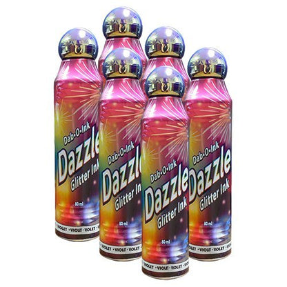 Dazzle Six Pack 3oz Violet Bingo Dauber