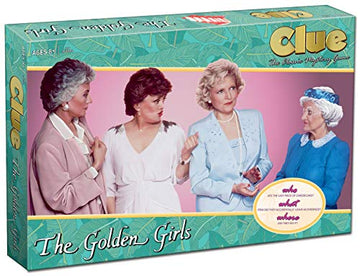 Clue The Golden Girls Board Game | Golden Girls TV Show Themed Game | Solve The Mystery of Who Ate The Lastpiece of Cheesecake |Officially Licensed