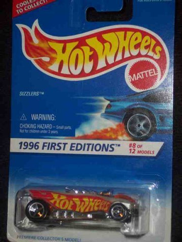 1996 #8 Sizzlers 5-Spoke Unpainted Base Mint #369