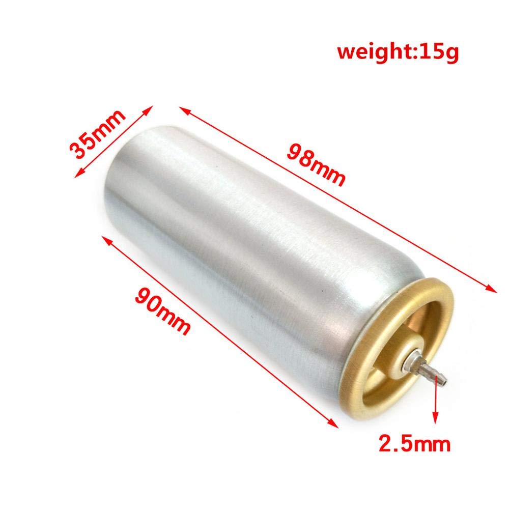 Flight Model RC Plane Air Retract Gears Pressure Tank 62CC D35 x 90mm for RC Airplane