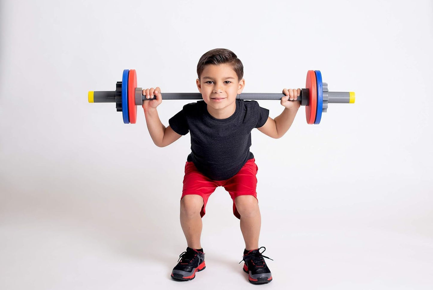 WOD Toys® Kids Complete Fitness Toy Set - Safe, Durable Fun and Inspiring Fitness Toys for Children (Complete Set with Dumbbell Pair)