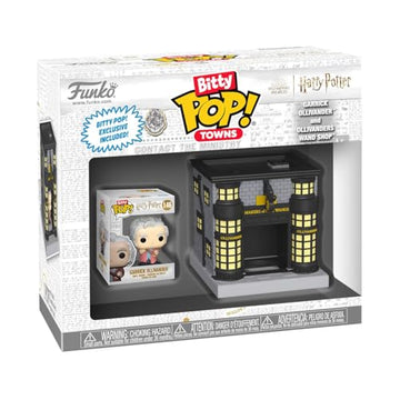 Funko Pop Bitty Town: Harry Potter - Garrick Ollivander and Ollivander's Wand Shop - Collectable Vinyl Figure - Gift Idea - Official Merchandise