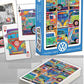 EuroGraphics Volkswagen Cool Faces Playing Cards, 54 Card Deck, with 54 Colored Images and Casino-Quality Finish, Collectible Art VW Bus Series