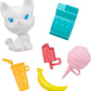 Barbie Club Chelsea Doll and Snack Cart Playset, 6-inch Blonde with Pet Kitten and Accessories, Gift for 3 to 7 Year Olds