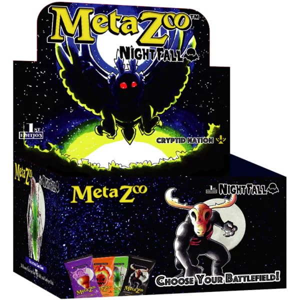 MetaZoo TCG: Cryptid Nation - Nightfall Booster Box Alpha 1st Edition - 36 Packs