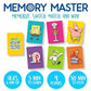 Aquarius Spongebob Squarepants Memory Master Card Game - Officially Licensed Family Party Game for Kids Ages 6+, 4 Players, Spongebob Gift