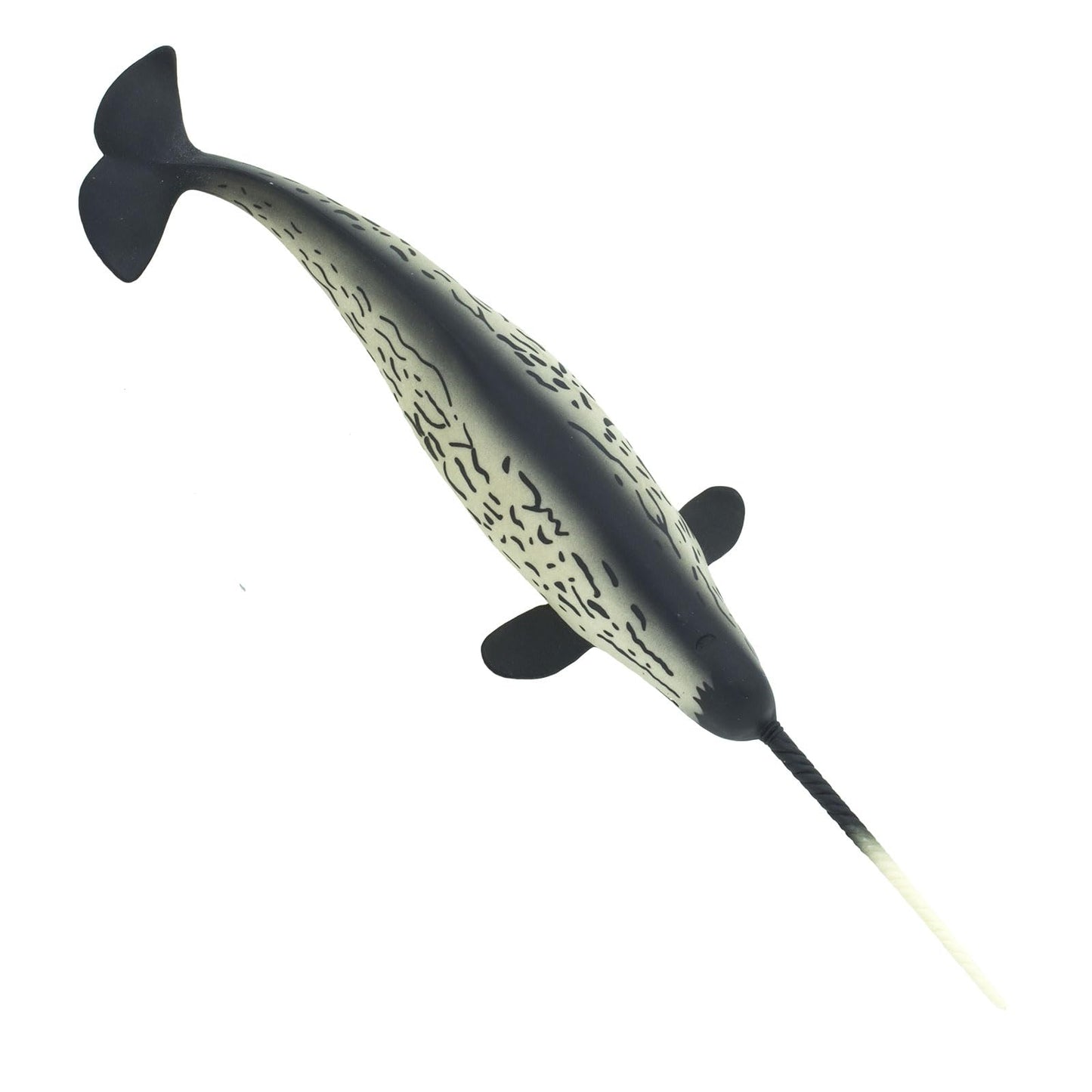Safari Ltd. Narwhal Figurine - Realistic, Hand-Painted 10.75" Model Figure - Educational Toy For Boys, Girls & Kids Ages 3+