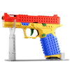 CBLITTLE Automatic Shell Ejecting Toy Gun-Tactical DIY Building Block Handle Set-Multiplayer Strategy Collaboration Toy for Outdoor Team