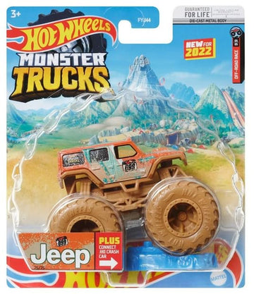 Hot Wheels Monster Trucks Jeep 75/75 Off-Road Race