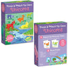 Peaceable Kingdom Unicorn Puzzle and Match Up Game