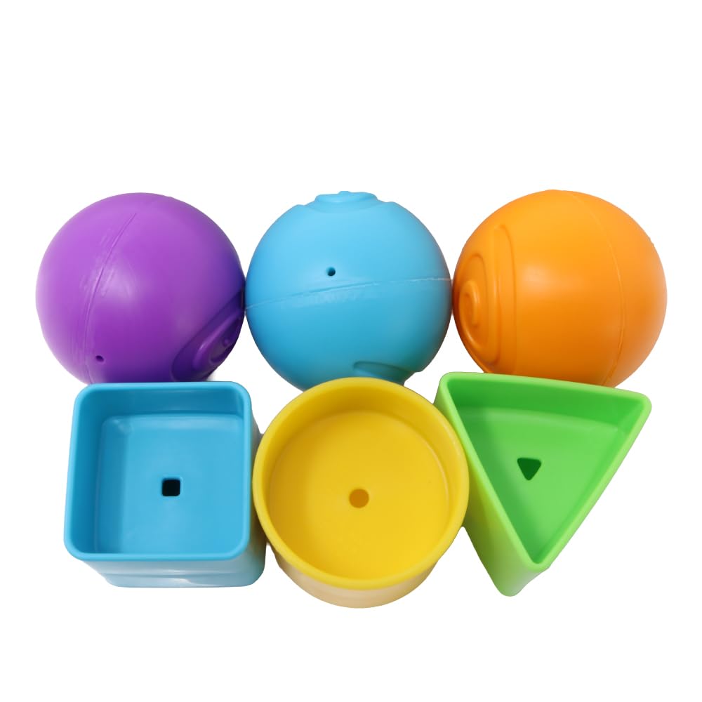 Replacement Parts for Fisher-Price Laugh and Learn Smart Stages Crawl Around Car - DJD10~3 Balls and 3 Shapes ~ Also Works with Models GFM96 and CDC78