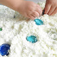 Make 8 Gallons of Fake Snow for Easy Winter Sensory Play