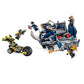 LEGO Marvel Avengers Truck Take-Down 76143 Captain America and Hawkeye Superhero Action, Cool Minifigures and Vehicles (477 Pieces)