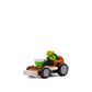 Teenage Mutant Ninja Turtles Toy, Michelangelo Shell Smashers, Light-Up Rev-Up Crash Vehicle with Smash & Reveal Action, Classic Edition, for Kids