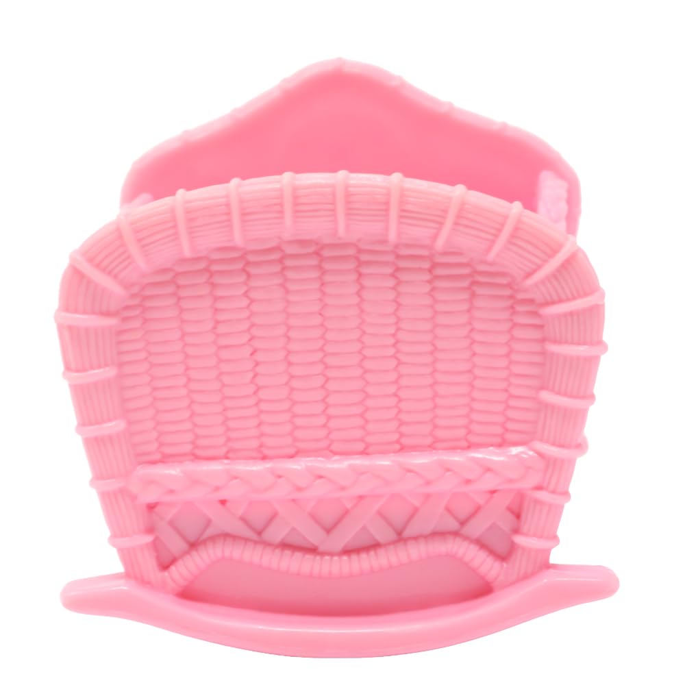 Replacement Part for Collectible Fisher-Price Loving Family Grand Manor Dollhouse T4692 - Pink Baby Doll Rocking Cradle