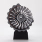 ENGINEDIY Jet Aircraft Turbofan Turbojet Engine Model 3D Printed Functional Turbofan Aero Aircraft Engine DIY Assembly Model Tabletop Engine