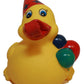 Rubber Ducks Family Party Rubber Duck, Waddlers Brand Toy Rubber Duck Squeaking and Tongue Blowing Party Celebration Fun, All Depts. Favor Gift New