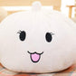 Gardening Spring Plush Toy Plush Toy Steamed Stuffed Fun Cute Dumpling Doll Sleeping Pillow Cushion (White)
