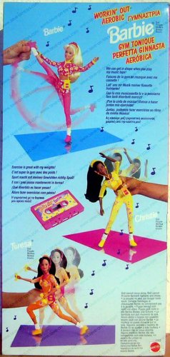 Barbie Workin' Out Doll (1996)