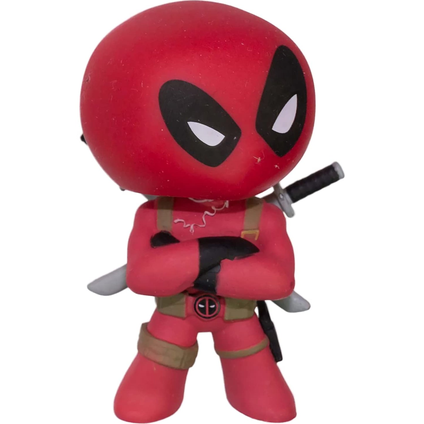 Deadpo o l [Folding Arms]: 2.3in Fun ko Mystery Minis Vinyl Figurine Bundle with 1 Compatible 'ToysDiva' Graphic Protector (03745 / A - B)