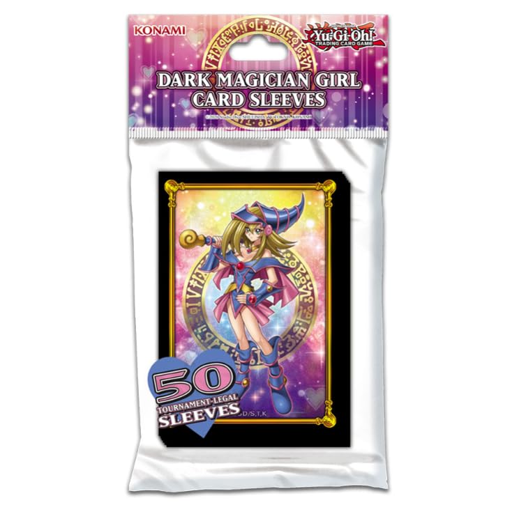 Yu-Gi-Oh! TCG Dark Magician Girl Tournament Legal Deck Protector Sleeves (50ct)