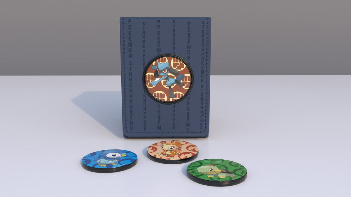 Ultra Pro - Sinnoh Alcove Click Deck Box for Pokemon, MTG, Baseball, Basketball, Football and other Trading Cards or Board Games