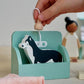 Tender Leaf Toys - Waggy Tails Dog Salon Wooden Interactive Pet Care Grooming Play Set for Kids Fun Role-Play Learn Responsibility Improve Fine Motor