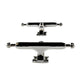 NOAHWOOD Fingerboards Parts Professional Prince II Trucks (34mm) + Update Self-Locking Nuts (Silver White)