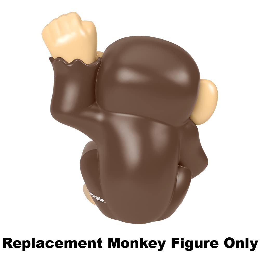 Fisher-Price Replacement Part Little People Go Wild Safari Guide Playset GNM37 - Replacement Brown Monkey Figure