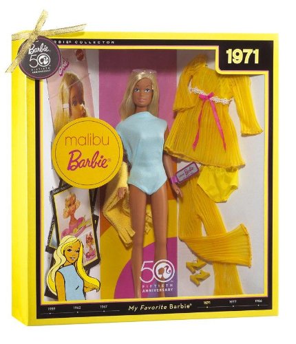 Barbie My Favorite Time Capsule 1971 Malibu Doll