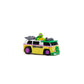 Teenage Mutant Ninja Turtles 3" Micro Shell Racers, Donatello, Ages 5+ - 2.4 Ghz Rc Vehicle with Turtle Half Shell Controller - Collect All 4!
