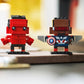 LEGO Brickheadz Marvel Captain America & Red Hulk 40668