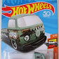 Hot Wheels HOT Trucks 3/10, Blue Volkswagen T2 Pickup 297/365 50TH Anniversary Card