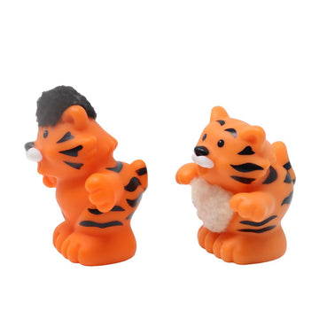Fisher-Price Replacement Parts for Collectible Little People Noah's Ark, Zoo or Circus Playset K0725 - Replacement Orange and Black Stripe Tiger